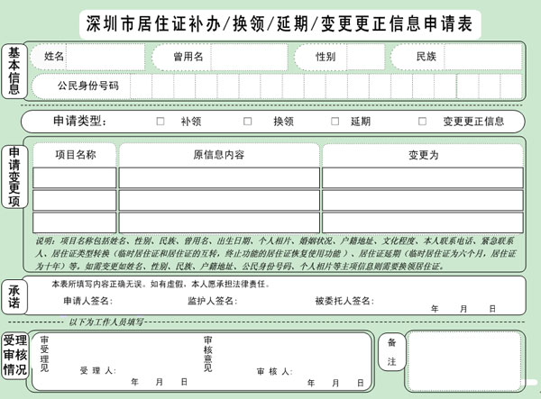 如何快速补办深圳居住证?_居住证办理流程_贷